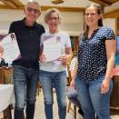 Ehrung Moni und Hardy Limbach